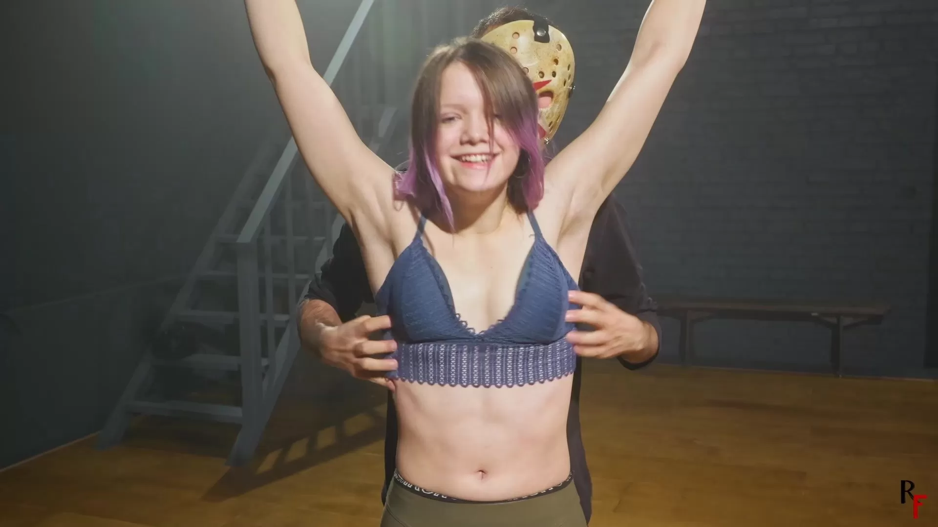 RFStudioProduction – Thea – Upper Body Tickling and Upside – Down Suspension..webp