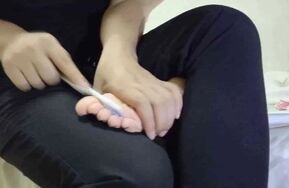 同好原创女友36码脚底抹油暴力TK挣扎的太狠了