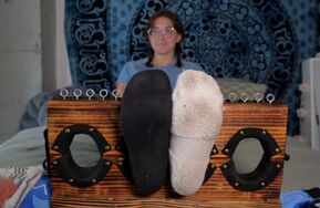 TheTickleRoom   Ivys Telephone Foot Tickle