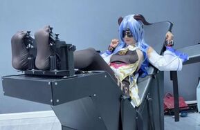 【咕精品0912】甘雨地狱痒堕-重刑床tk痒责挠到干呕也不停下