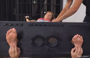 Tickling Submission   Ticklish sporty girl