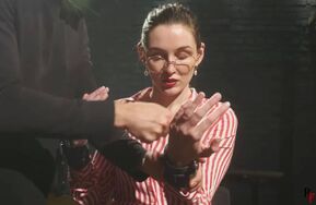 Stacy - Kinky Office Girl in Spicy Tickling With Strict Restraint